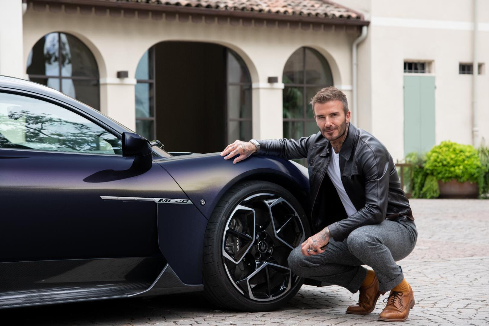 Maserati revela primeira coleção Fuoriserie Essentials com David Beckham